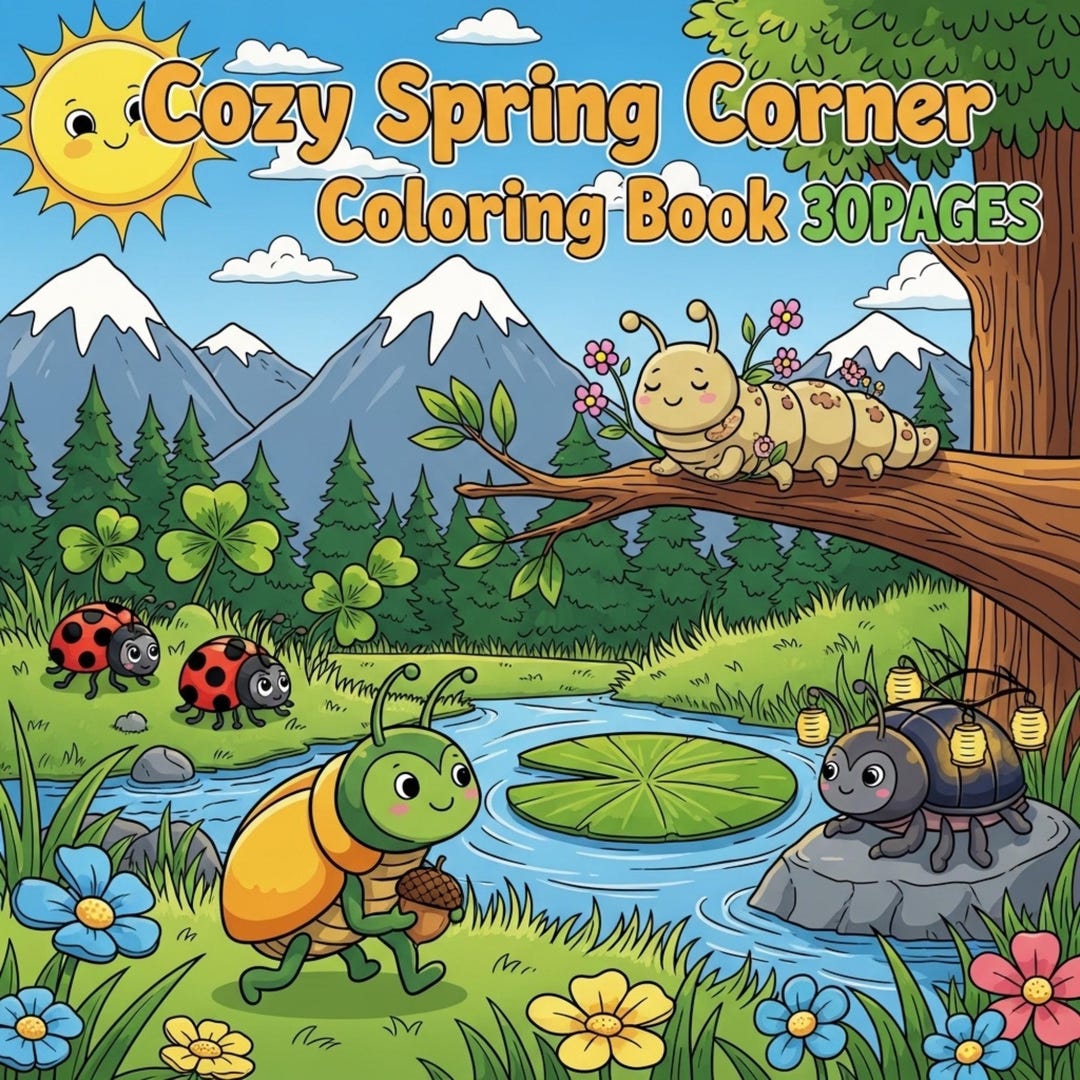 Little Bug Oracle 30 Bug Oracle Coloring Pages | Insect Oracle Coloring Book | Nature ...