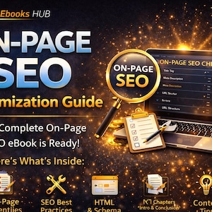 Guía de optimización SEO en la página (libro electrónico) / Investigación de palabras clave, contenido y títulos (descarga en PDF)