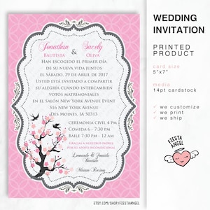 Invitaciones Boda - Rosita
