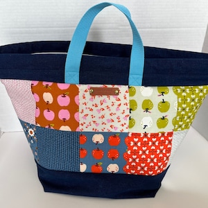 Custom Knitting Bag, Knitting Jute Bag, Knitting Project Bag, Yarn