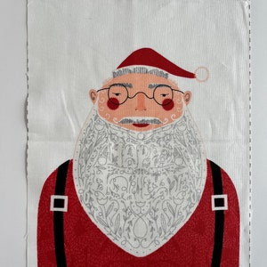 Quilted Christmas Stocking, Personalized Stocking, Santa, Polar Bear, Snowman, Deer image 7