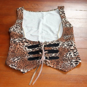 LAST ONE: Stretchy Comfortable Leopard Print Waist Vest