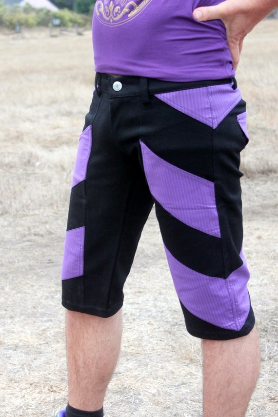 mens purple pinstripe pants