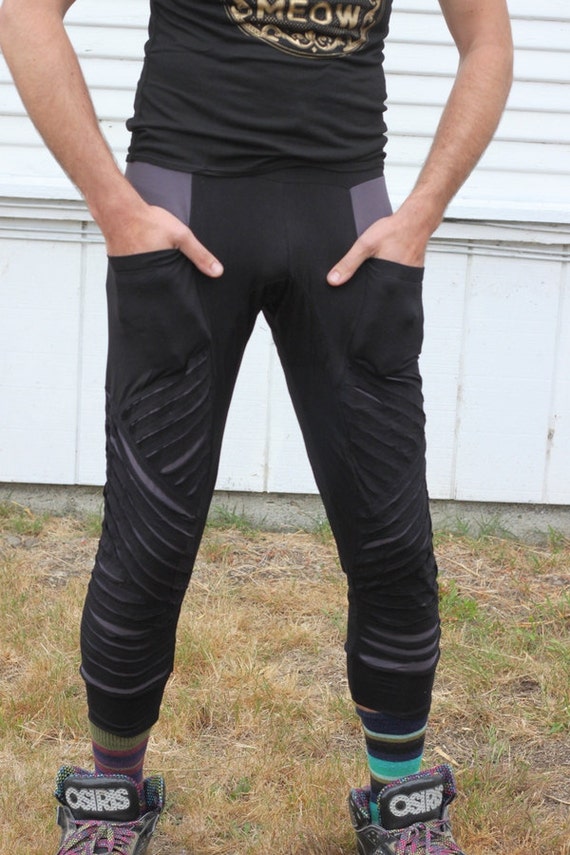 Bamboo Leggings for Men-lounge/yoga 