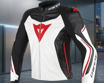 Blousons en cuir Dainese Blousons en cuir blancs Dainese Blousons aviateur Dainese Blousons de course Dainese Blousons de course Dainese pour homme