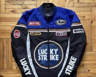 Chaquetas Lucky Strike Chaquetas de carreras Lucky Strike Chaquetas bomber Chaquetas de motociclista Lucky Strike Chaquetas de carreras para hombre