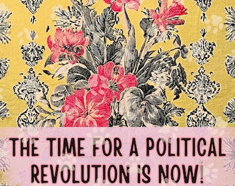 Citation d'art mural imprimable - Impression d'affiche de révolution politique | Téléchargement numérique Décoration murale PNG 5000 × 5000 | Impression d'art mural activiste