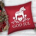Dala Horse Stencil | God Jul Stencil | Christmas Stencil | Swedish ...