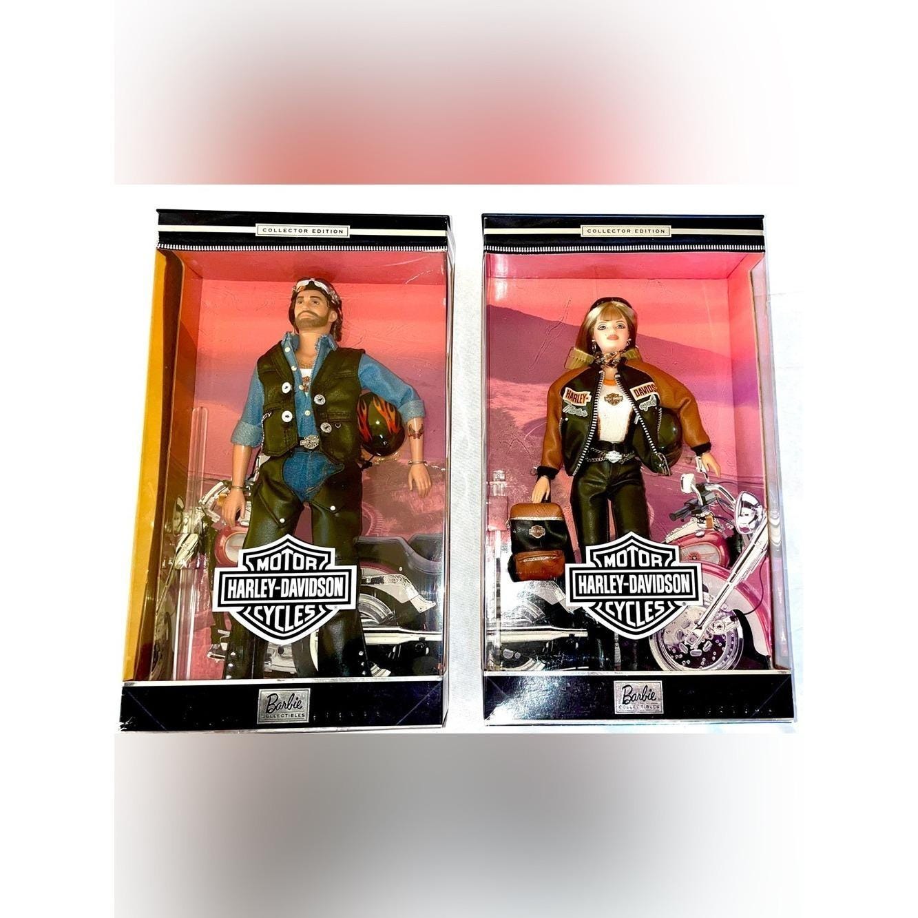 Harley Davidson Barbie and Ken - Etsy