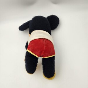 Vintage 1960's Mickey Mouse Plush Walt Disney Productions 12inch Made in USA image 9