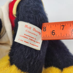 Vintage 1960's Mickey Mouse Plush Walt Disney Productions 12inch Made in USA image 10