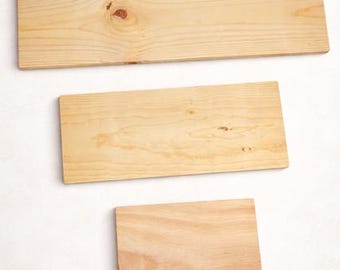 Panneau perforé grand format fabriqué à la main - Étagères supplémentaires