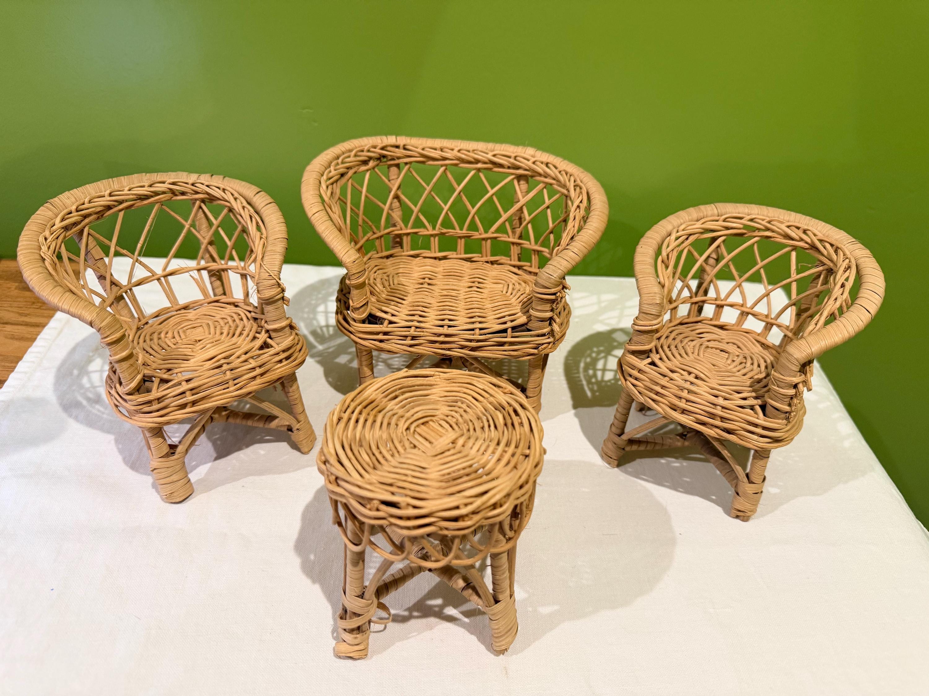 Small 1970s Rattan Chair SOLD!! Check Out This Lovely Vintage 
