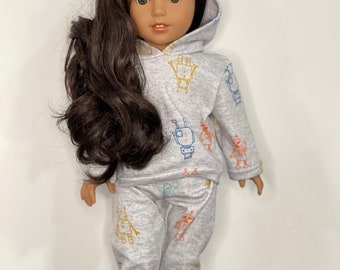 18 inch doll outfit robotic love sweatsuit