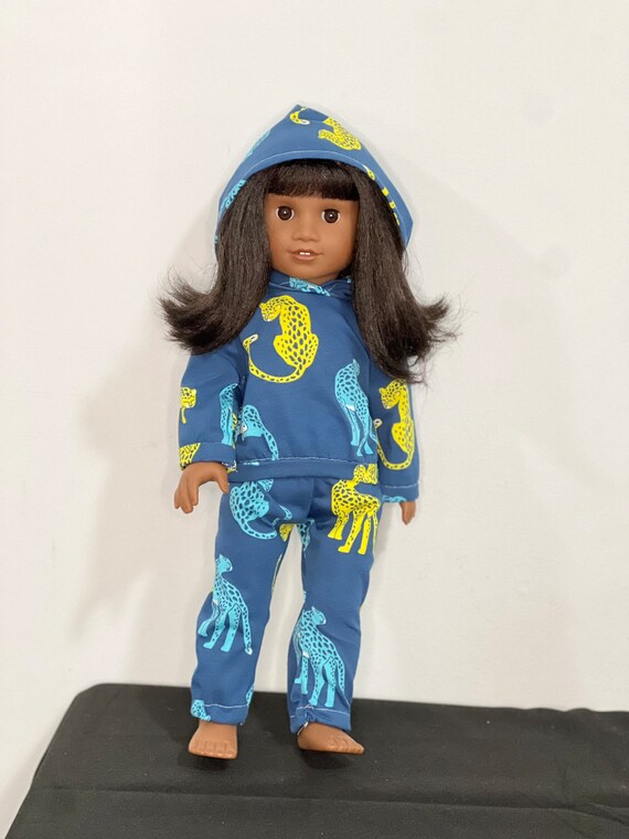 18 Inch Doll Neon Cheetah Print Sweatsuit Etsy UK