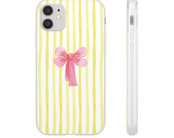 Pink Bow Case for iPhone & Samsung Galaxy