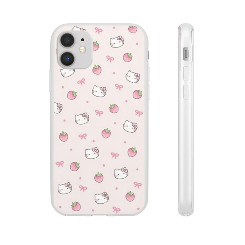 Hello Kitty Pink Phone Case for iPhone & Samsung Galaxy image 1