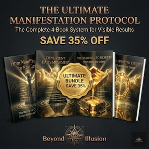 The Ultimate Manifestation Protocol | The Complete 4-Book System for Visible Results (Save 35%)