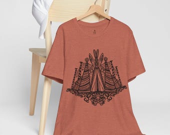 Rabbit Circus Print Tee | Whimsical Vintage Illustration, Soft Cotton Shirt
