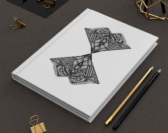 Heart Hourglass Journal Hardcover Matte