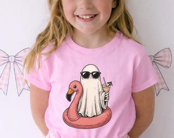 Spooky Summer Kids Tee Summerween Beach Tee Spooky Toddler Shirt Halloween Summer Kids Tee Spooky Beach Shirt Summer Halloween