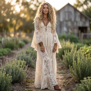 princess polly baby blue dress Boho Wedding Dresses Tired Romantic France Noivas Chic DW563 – TANYA BRIDAL main image 0