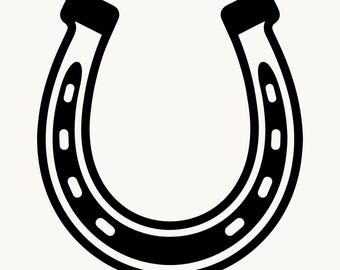 Horseshoe SVG, Lucky Horseshoe PNG | Horse Shoe Cut File | Horseshoe Cricut File | Good Luck SVG | Instant Download