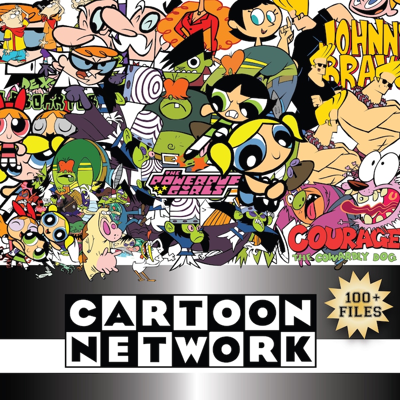 Cartoon Network Template - Etsy