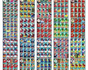 Pacchetto di adesivi stampabili per la Coppa del Mondo 2026, oltre 900 adesivi di calcio in PDF, album di figurine di calcio con 48 squadre, download digitale, figurine di calcio della Coppa del Mondo