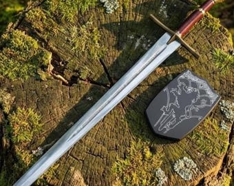 Handgjort Prins Peters svärd Krönikorna om Narnia | Häxan och Magic Kingdom | Caspian Master i naturlig storlek, replika av filmen | Gåva till honom