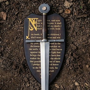 Dunk’s Honour – Ser Duncan the Tall Sword Replica | A Knight of the Seven Kingdoms Fantasy Display | Game of Thrones Gift for Him