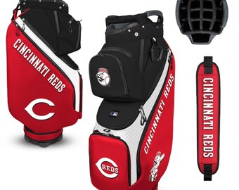 Cincinnati Reds Clubhouse Cooler Cart Golf Bag