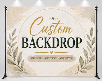 Fondo personalizado a partir de tu foto, editamos e imprimimos tu imagen, fondo fotográfico personalizado para decoración de fiestas de cumpleaños, bodas y eventos.