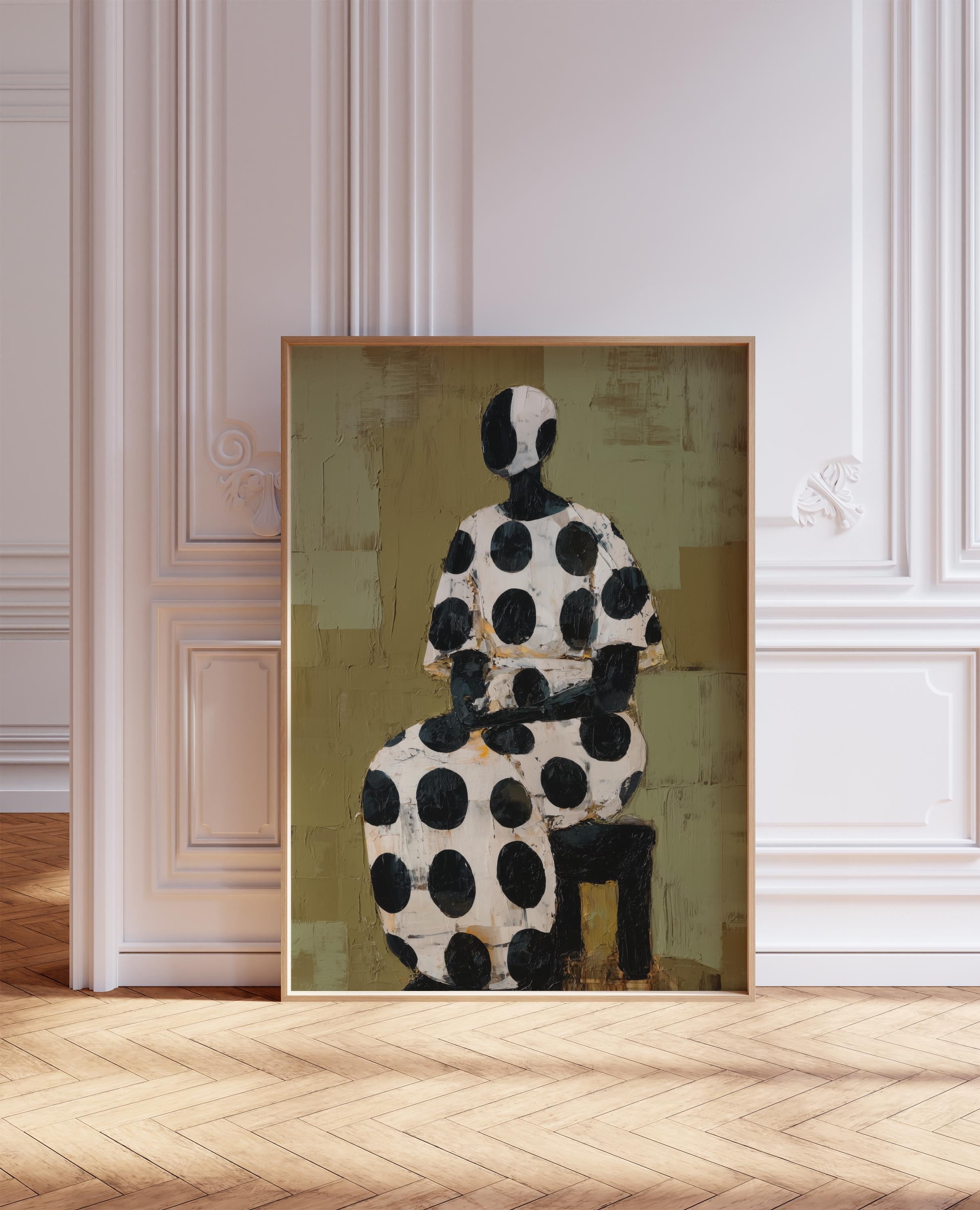 Funky Green Artwork - Etsy