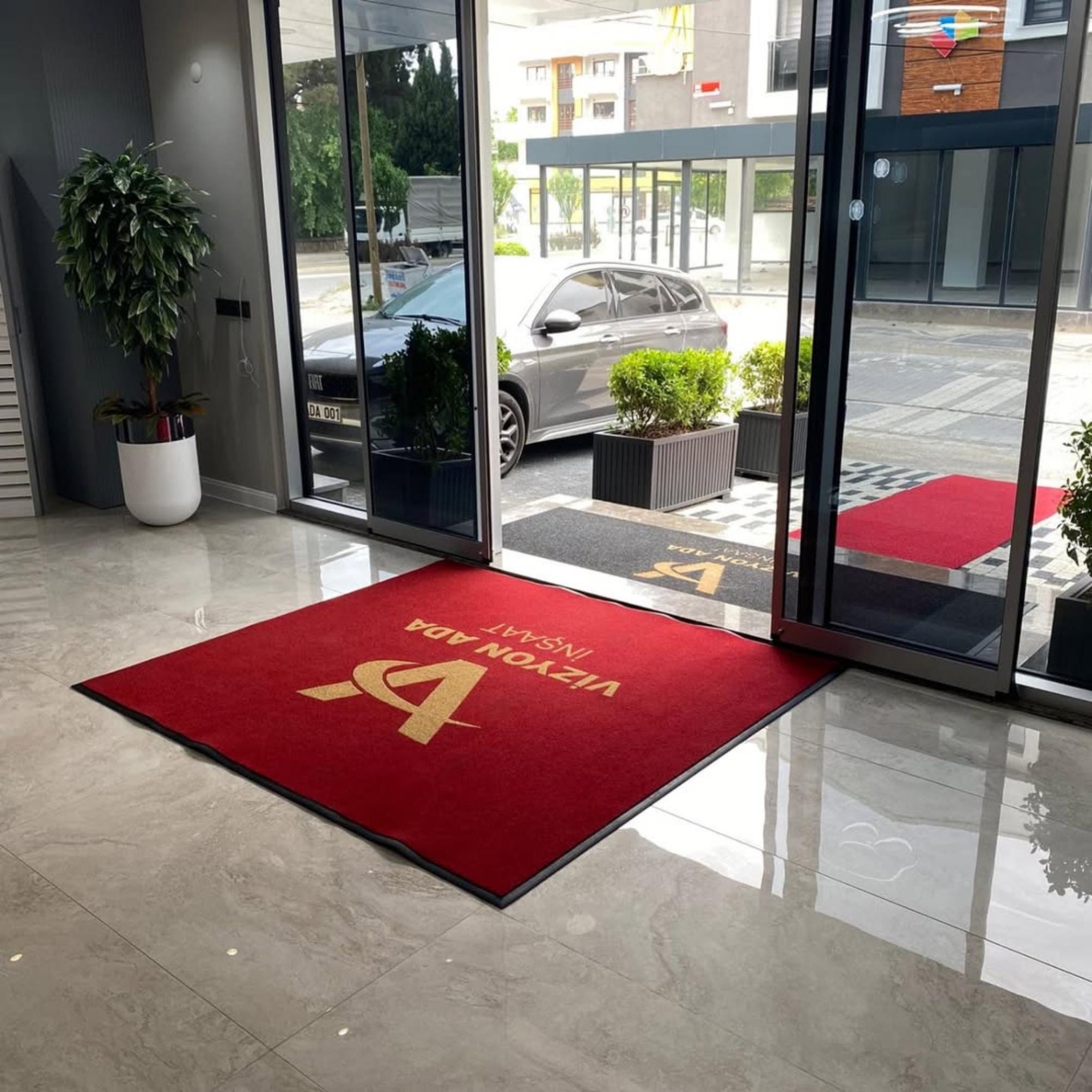 Personalized Corporate Entrance Mat | Custom Business Floor Logo Mat - Etsy