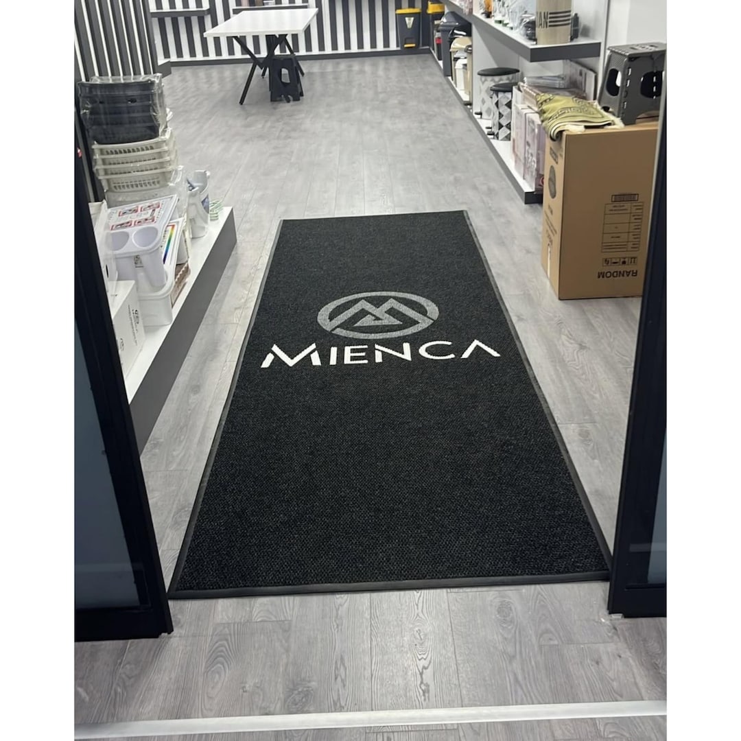 Personalized Logo Mat, Branded Entry Rug, Custom Business Floor Runner ...