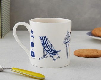 Nautical Mug - Lovingly Made In Britain, Fine Bone China, Coffee Mug, Tea Mug, Made in UK