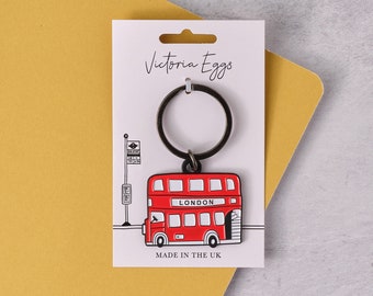 London Bus Keyring