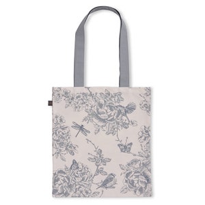 Wildlife in Spring Canvas Bag, Screen-printed Bag, Tote Bag, Shoulder Bag, Grocery Bag, Shopping Bag, Made in UK image 5