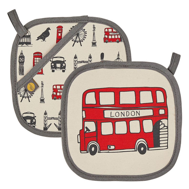 London Icons Pot Grab Lovingly Made In Britain, insulated glove, hot pad, Kitchen, Oven mitt, Oven glove image 4