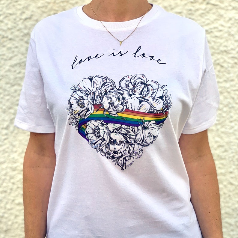 Love is Love Rainbow Unisex T-Shirt