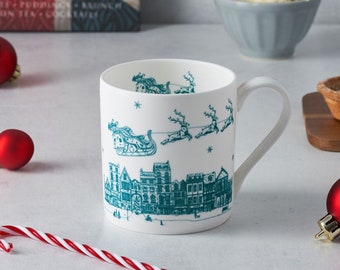 Night Before Christmas Mug - Lovingly Made in Britain