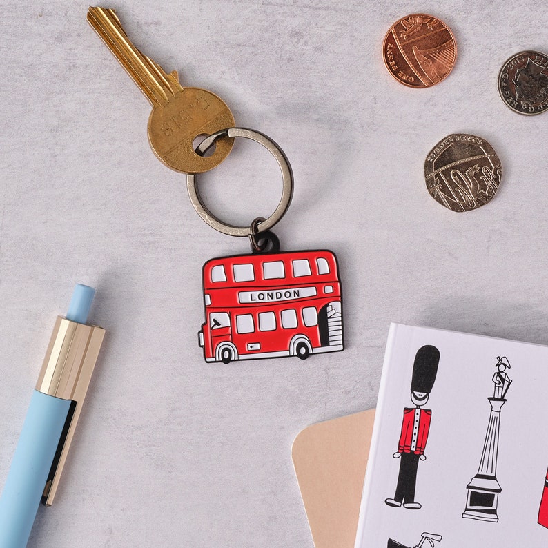 London Bus Keyring image 3