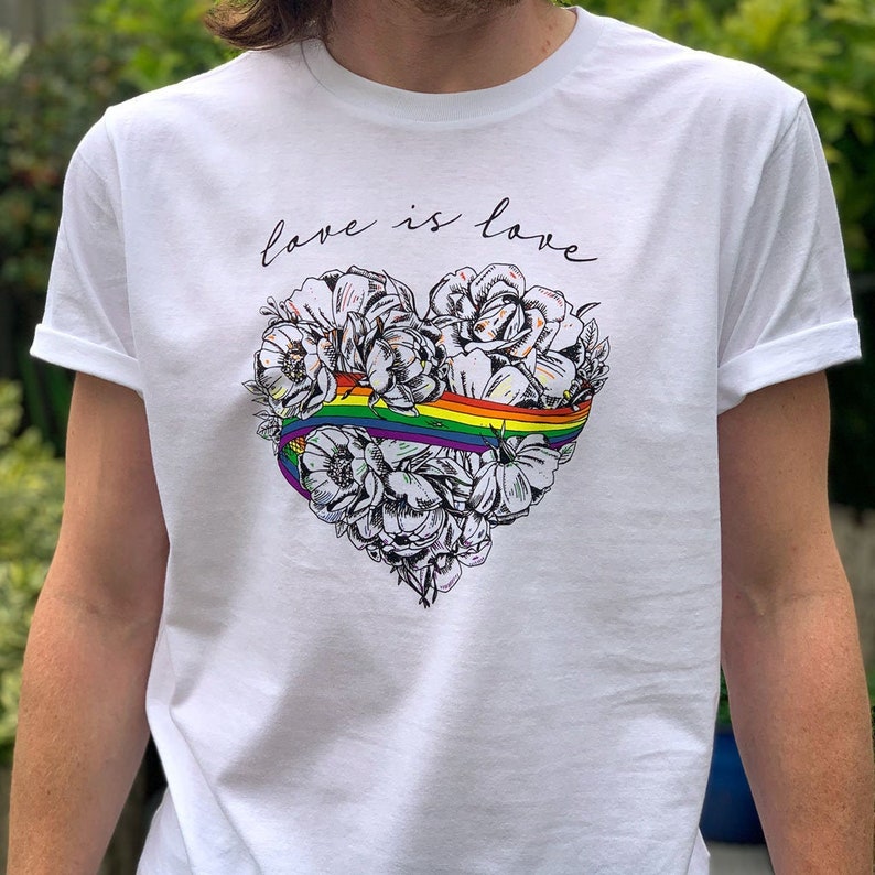 Love is Love Rainbow Unisex T-Shirt