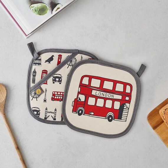1998 NEW Oven Gloves Quilted Kitchen Glove & Hot Pot Holder 4 Colours BS6526 1998 NEW Oven Gloves Quilted Kitchen Glove & Hot Pot Holder 4 Colours BS6526