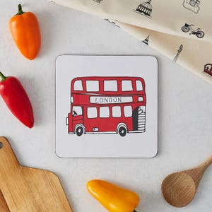 Simply London Bus Pot Stand - Lovingly Made In Britain