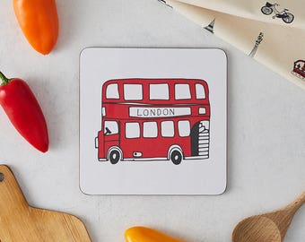 Simply London Bus Pot Stand - Lovingly Made In Britain