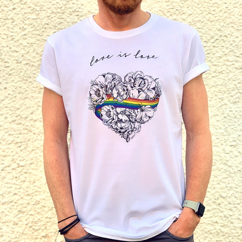 Love is Love Rainbow Unisex T-Shirt