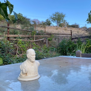 Sigmund Freud Bust Statue - Psychology Desk Decor - 3D Printed Intellectual Ornament - Psychoanalysis Gift - Therapist Office image 6