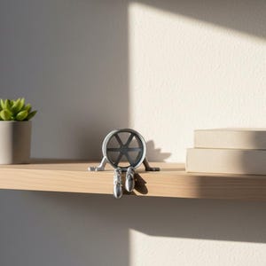 May include: A set of three ceramic mugs with a speckled, matte finish. The mugs are in shades of cream, light gray, and dark gray. Each mug has a simple, minimalist design, perfect for coffee or tea.